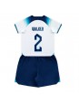England Kyle Walker #2 Heimtrikotsatz für Kinder WM 2022 Kurzarm (+ Kurze Hosen)